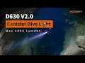 Discover the power of the orcatorch d630 v20 the ultimate canister dive light