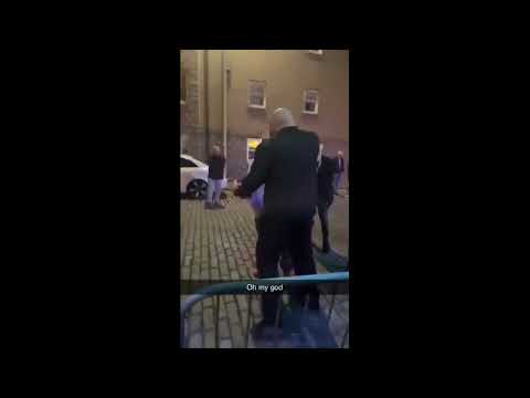 Shocking video shows bouncer at Scots nightclub slamming punter to pavement