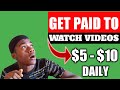 NEW APP! Make Money Online Watching Videos (Worldwide)