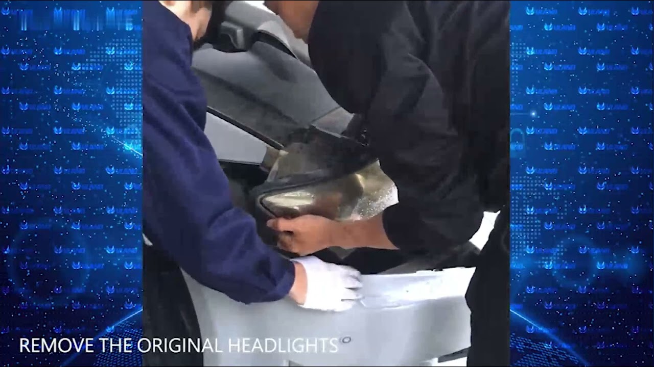 Lexus headlight installation video