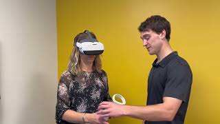 Safely experience a natural disaster using virtual reality