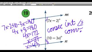 lesson 3-5 proving lines parallel
