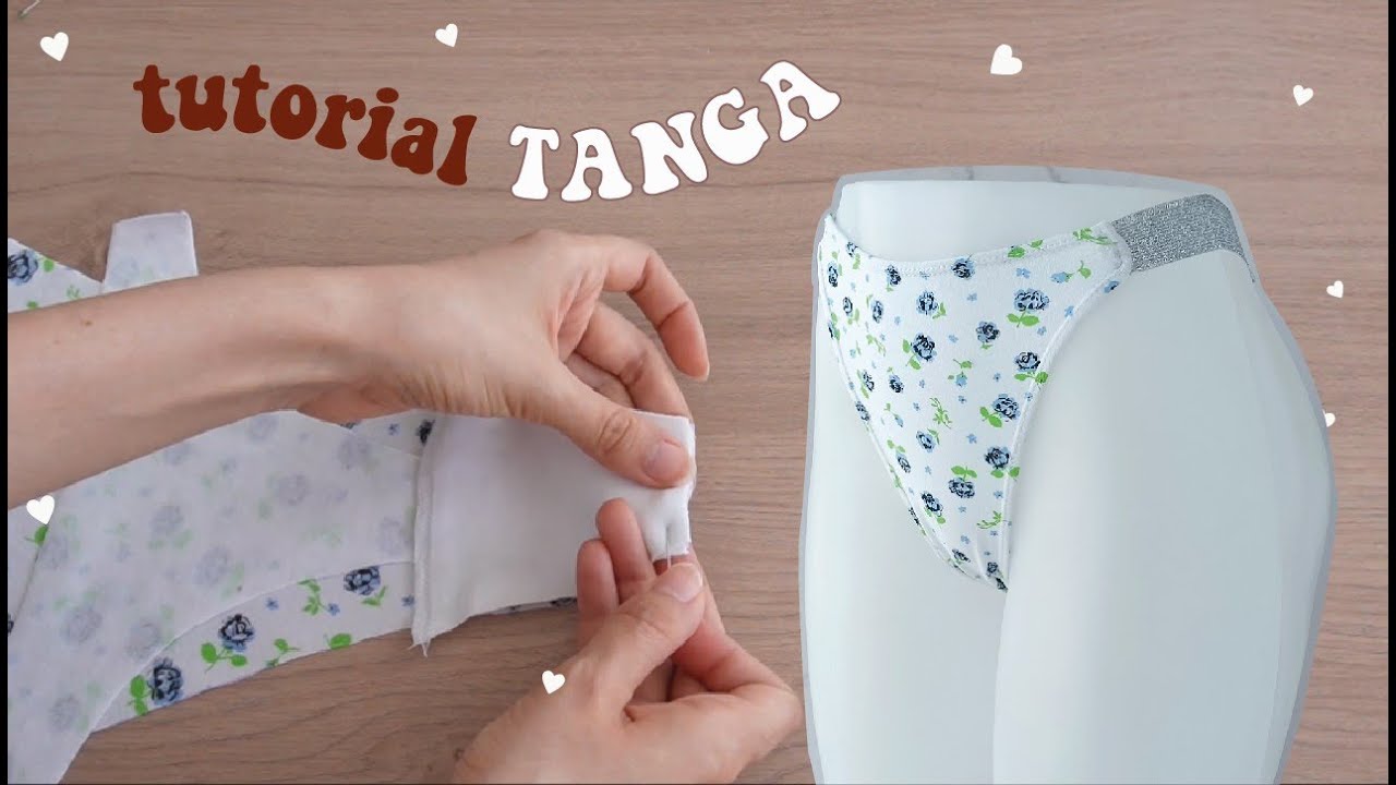 😍 El tutorial definitivo para coser FÁCIL una tanga