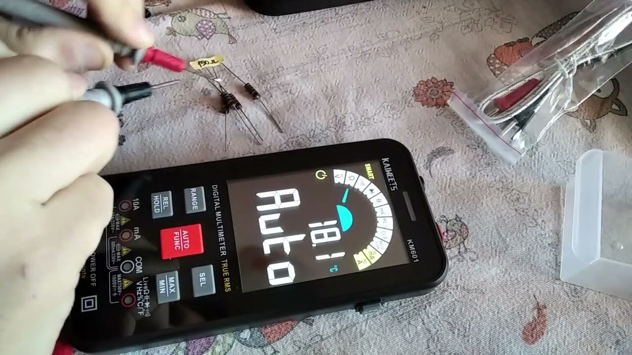 121 --- Unboxing test multimetro tester digitale kaiweets