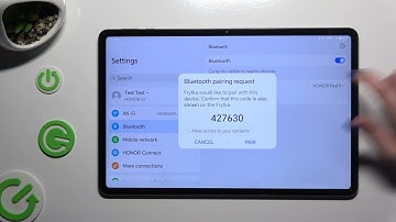 How to Connect Bluetooth Device to Honor Pad 9 - Establish Bluetooth Connection