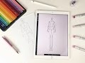 CÓMO DIBUJAR FIGURINES DE MODA (CURSO DE ILUSTRACION DE MODA Parte 1)