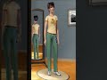 out fits in SIms wardrobe #sims3 #cas#gaming #nostalgia #sims