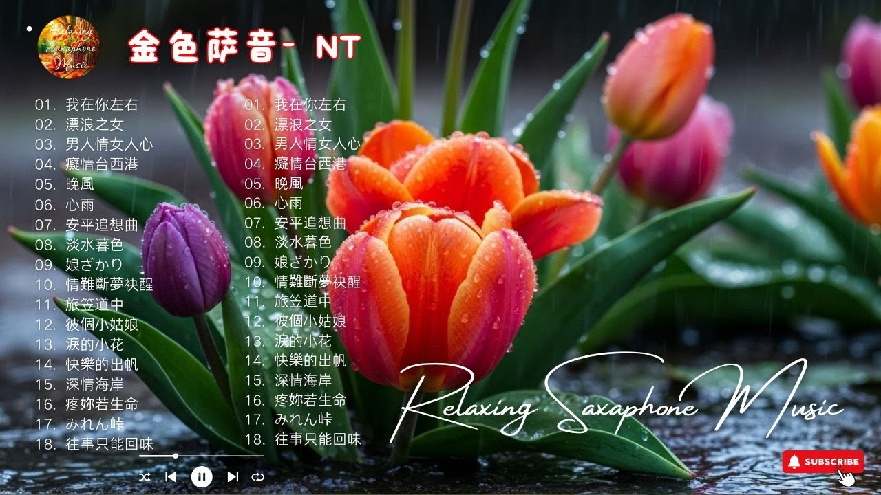 【100% 無廣告 ,放鬆音樂】薩克斯風輕音樂 往事難追憶 薩克斯風演奏 台語老歌 (漂浪之女.癡情台西港.快樂的出帆 .情難斷夢袂醒.想厝的人)