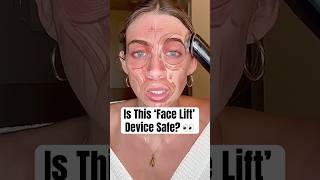 Is This 'Face Lift' Device Safe? #shorts #medicube #skincare