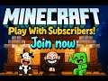 🔴24/7 Joinable Minecraft Server SMP (PUBLIC) | 2.10 Java &amp; Bedrock Survival | #minecraft #fleetsmp