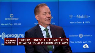 Paul Tudor Jones: Really challenging time to want to be an equity investor in U.S. stocks right now
