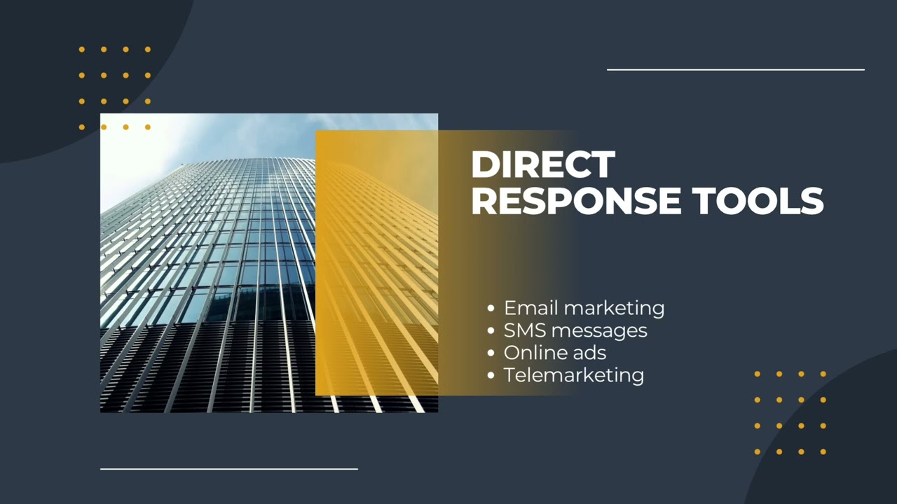 DATA BASE & DIRECT RESPONSE MARKETING 