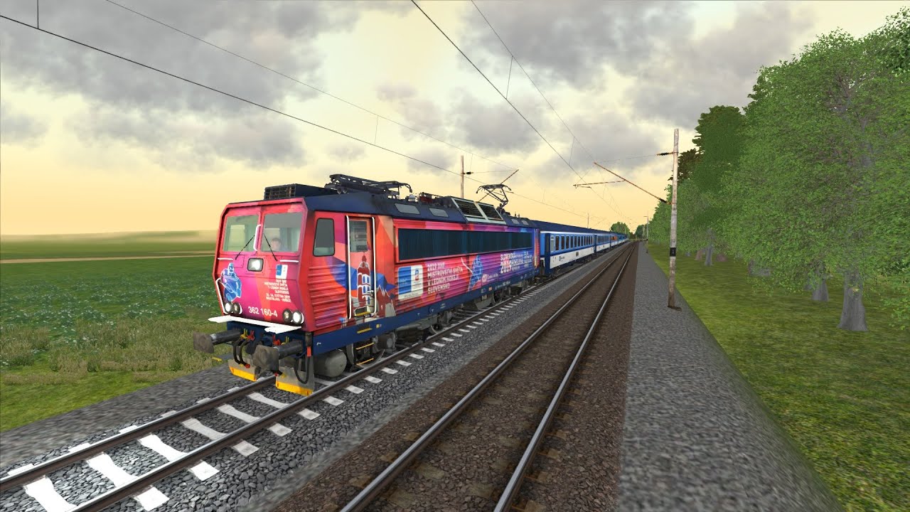 Jazda fiktývnim R 601 Klatohory so stanice Havlickuv Brod do stanice Čáslav