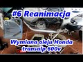 #6 Reanimacja Honda Transalp 600v, wymiana oleju.