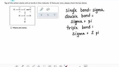 ALEKS: Identifying carbon hybridization in simple organic molecules