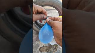 2 Different Types of Water Balloon ? shorts holi cgkeexperiment