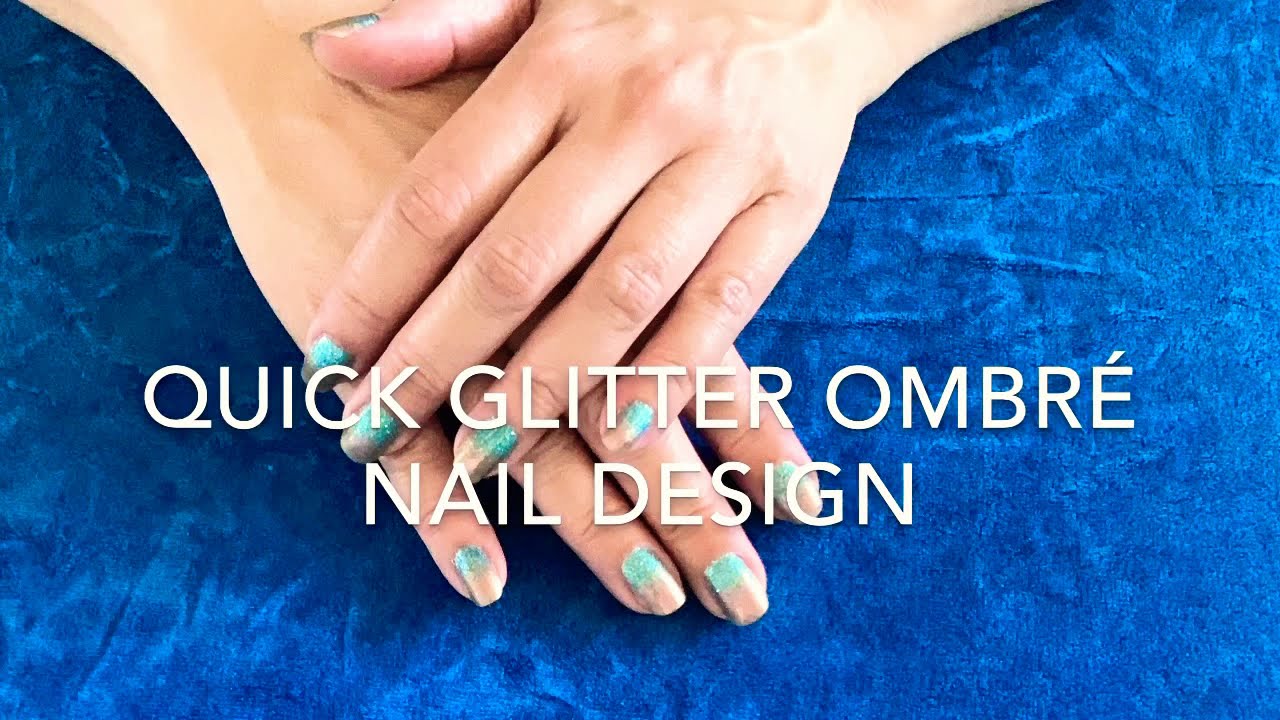 1. Glitter Ombre Nail Design - wide 1