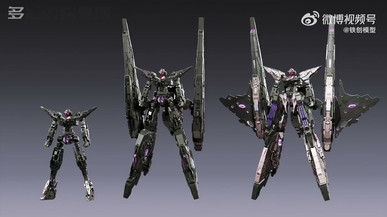 海外製 1/100サイズ 星淵スターアビス日曜版 ガンダムハルート似 