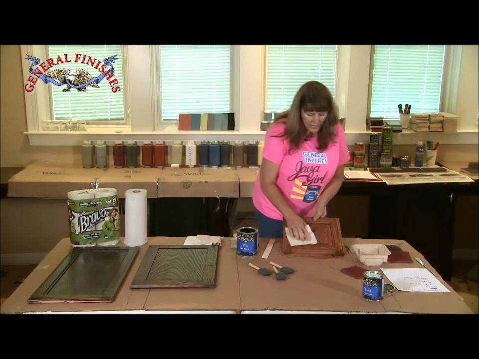 How to Use Gel Stain: Preparation General Finishes - YouTube