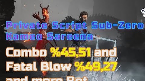 MK1 Sub-Zero and Kameo Sareena Combo | MK1 Script Cronus Zen/MAX