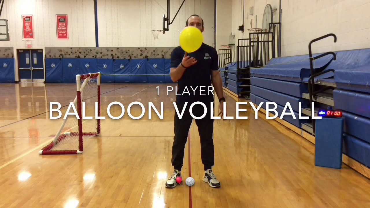 Balloon Volleyball (1 Player) 🎈🏐 YouTube
