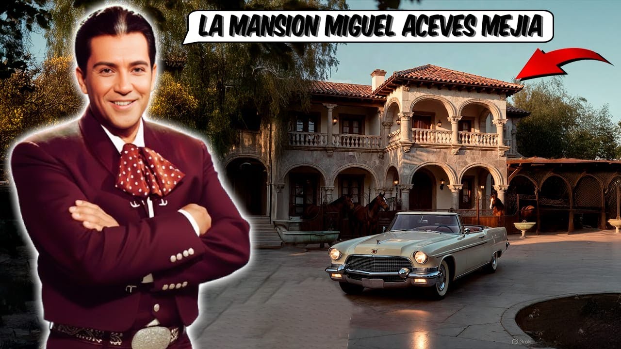 Asi FUE la LUJOSA VIDA de MIGUEL ACEVES MEJIA - Mansion, Lujos, Fortuna