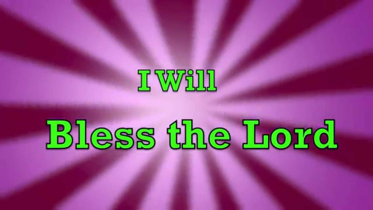 Byron Cage - I Will Bless the Lord - YouTube