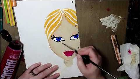 Art by Marlene Signature Collection & TCW Stencils, Focus On Your Own Journey