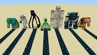 Sculk Generation by All Mutant creatures in Minecaft - Which Mutant Mob Will generate more Sculk? screenshot 4