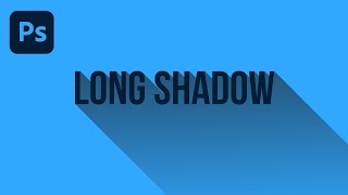 วิธีทำเงายาวๆ ใน Photoshop | Long Shadow