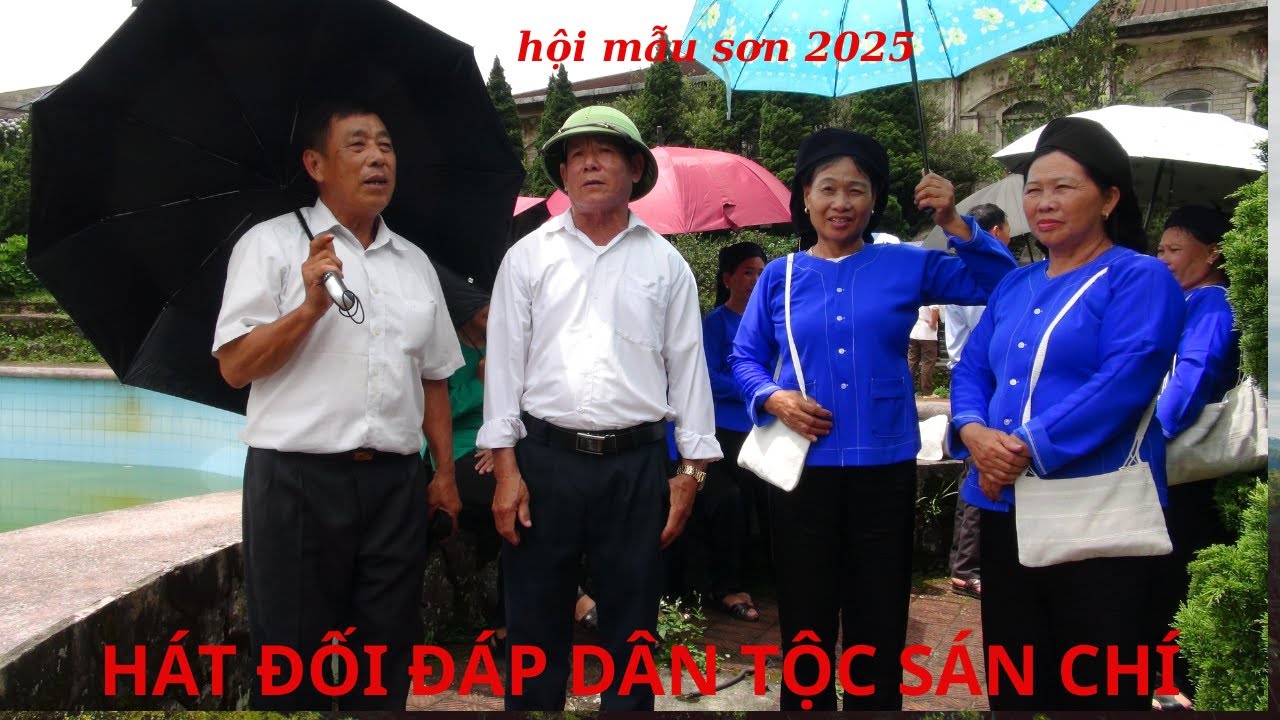 hát đối đáp dân tộc sán chí tại hội mẫu sơn 2025 phần 2