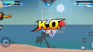 اول تجربه للعبه stick hero fighter لعبه روعه screenshot 5