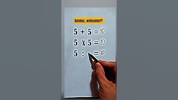 Are you genius? 👀🧐 #shorts #math #quiz