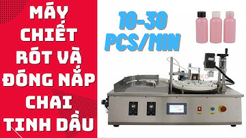 Máy chiết rót và đóng nắp chai lọ nhỏ • Điện máy VITEKO