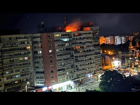 Жители Галаца боятся новых инцидентов после падения российского дрона на дом