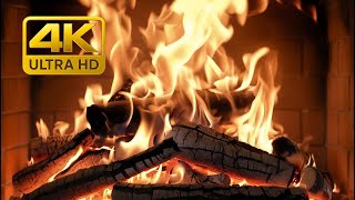 Warm Flickering Firelight and Calm Atmosphere for Deep Relaxation and Inner Balance