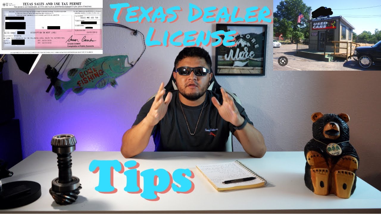 How To Get Auto Dealers License(Texas2022) YouTube