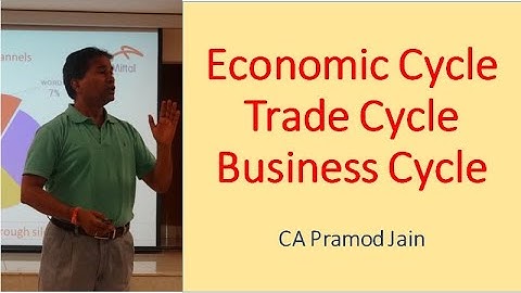 Economic Cycle / Trade Cycle / Business Cycle I CA Pramod Jain