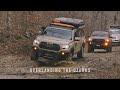 4k raw trail footage  overlanding the ozarks in my tacoma