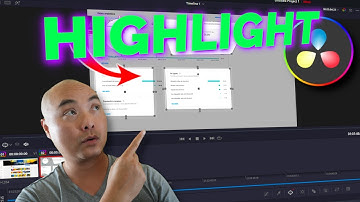 Davinci Resolve How To Highlight Area In Videos (Highlight Effects) | Davinci Resolve Tutorial
