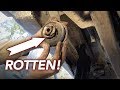 How to replace truck body mounts - Body Mount Bushing replacement - EASY - Chevy/GMC