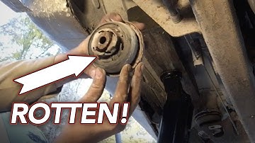 How to replace truck body mounts - Body Mount Bushing replacement - EASY - Chevy/GMC