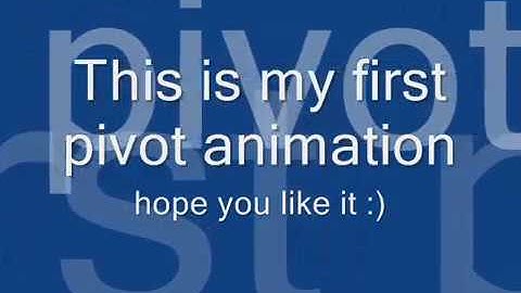 Naruto vs. Sasuke pivot animation (still unfinished)