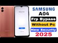 Samsung A04 Frp Bypass Without Pc Google Account Lock Unlock New Security Update 2025 