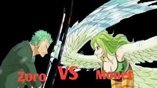 Zoro luta com Monet #roronoazoro #monet #animefyp #animeedit