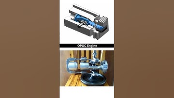 Innovative OPOC Engine: Opposed Piston Opposed Cylinder Engine #solidworks #cad #engineering #3dcad