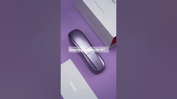How to us UlikeAir10 | The ultimate hair removal solution #ulike #Tech #hairremoval #beauty