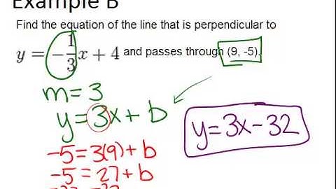 Perpendicular Lines in the Coordinate Plane: Examples (Geometry Concepts)