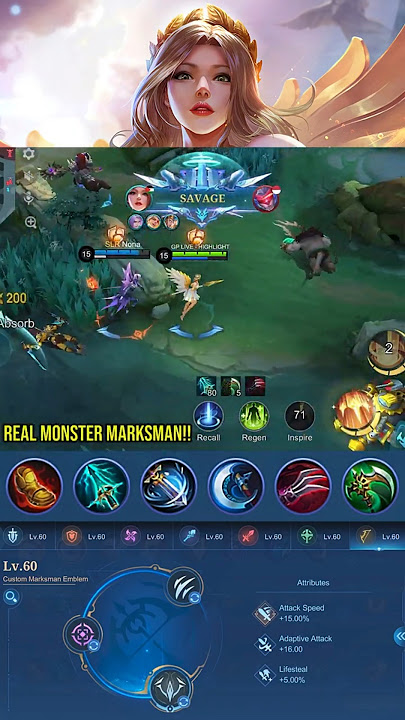 Rafaela Savage!! Real Monster Marksman (Part 5) - MLBB #gameplayproplayer #rafaela #MLBB