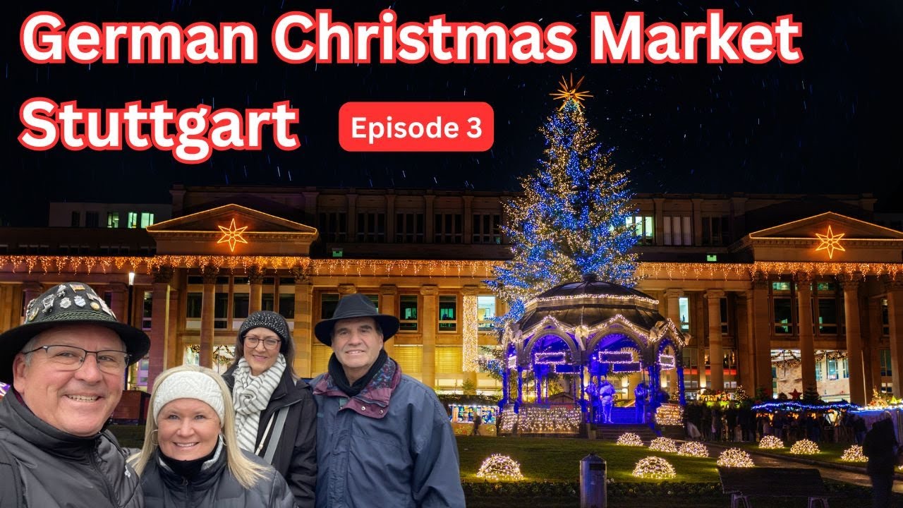 Рождественские ярмарки в Штутгарте, Германия, 2024 год - Эпизод 3